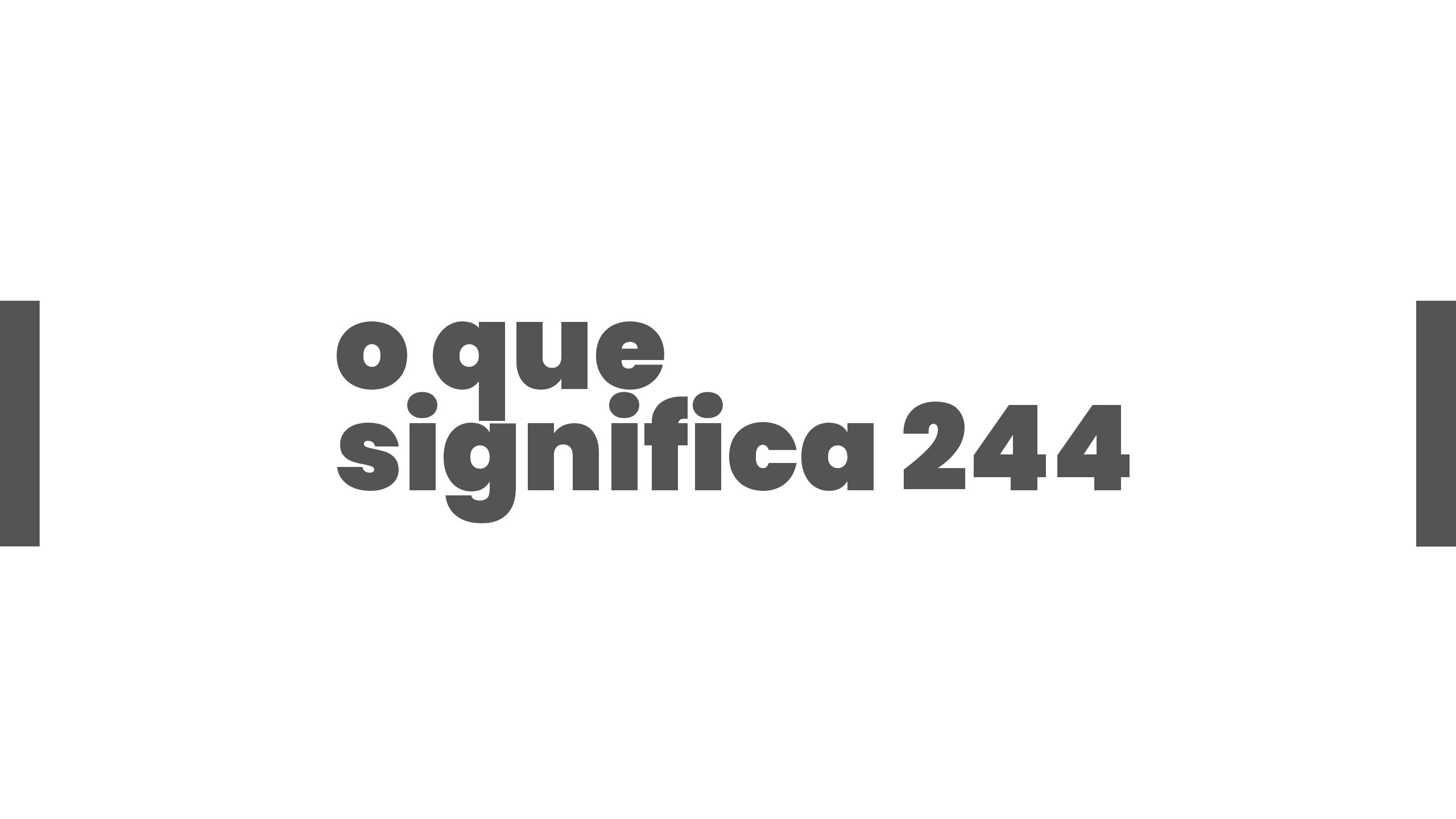 o que significa 244 pdf